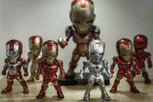 limpar e conservar suas action figures