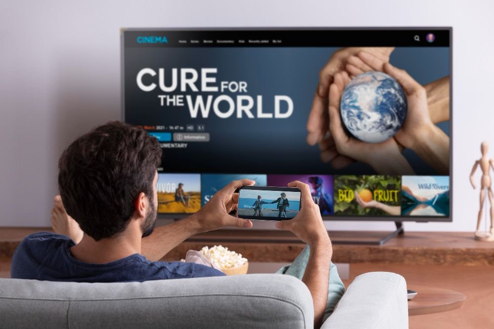 Quantos centímetros tem uma TV de 55 polegadas?