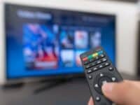 distância para assistir tv