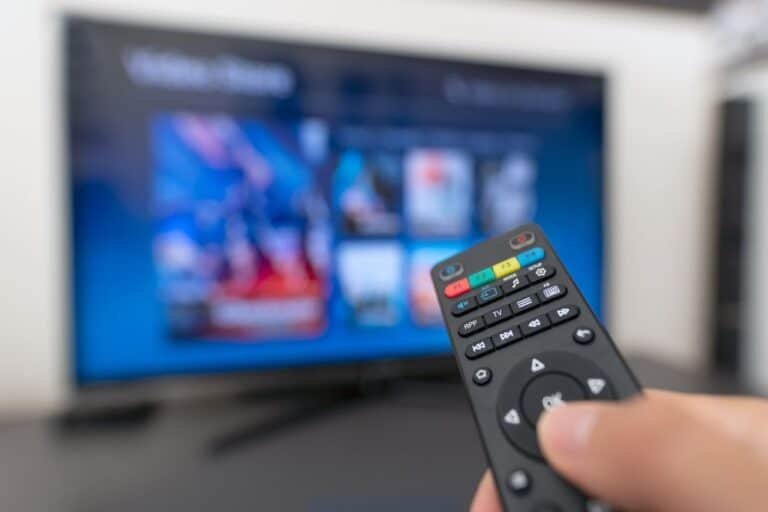 distância para assistir tv
