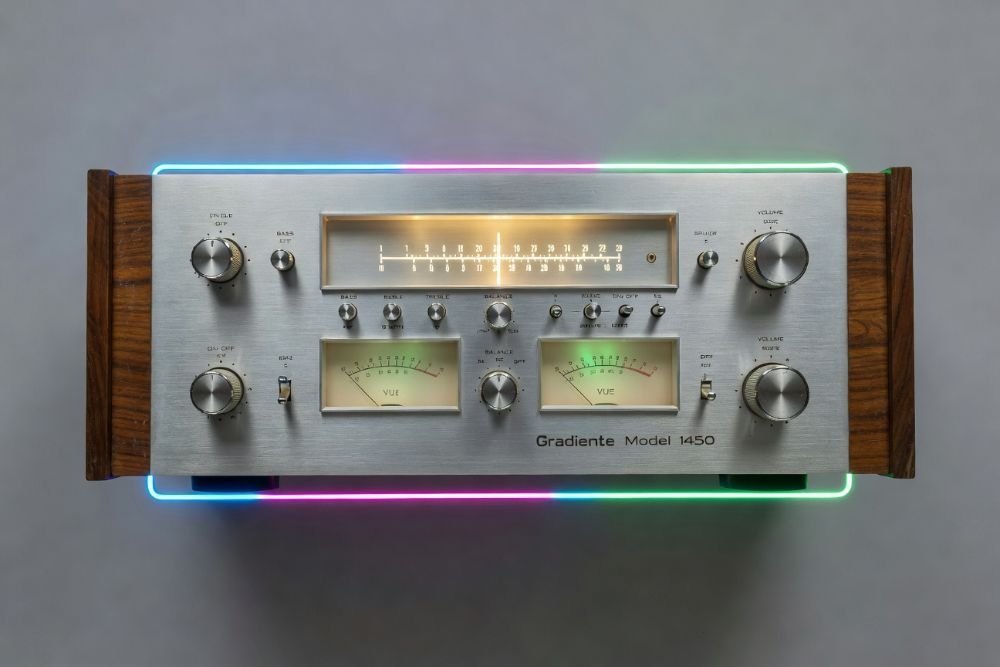 receiver gradiente vintage